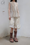 Vitelli leg cover FW22_LFT_002 gray coffee